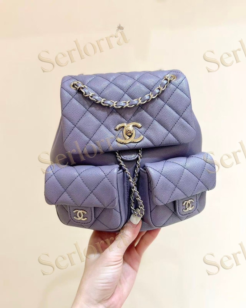 CHANEL MASTER LARGE HAAS GRAINED CALFSKIN DUMA BACKPACK