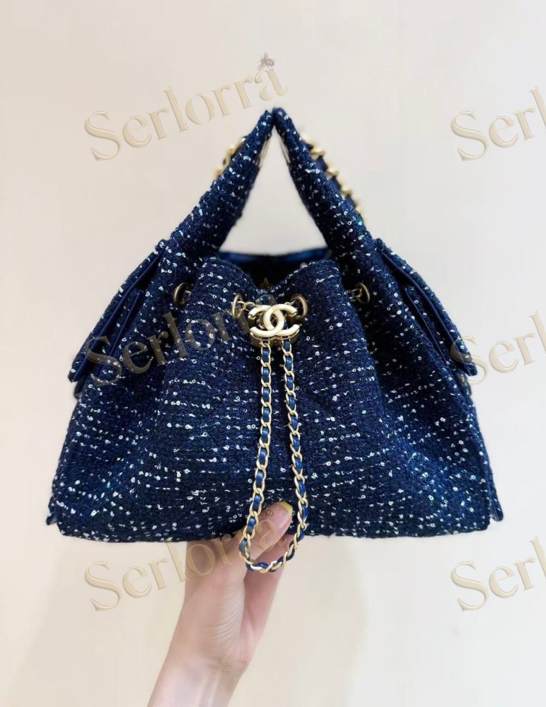 CHANEL MASTER 25 SMALL LOIO PIANA TWEED HANDBAG
