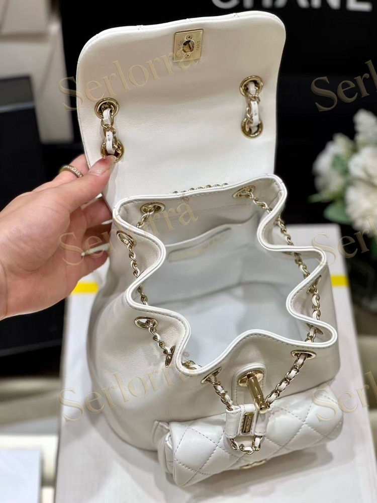 CHANEL MASTER LAMBSKIN DUMA BACKPACK