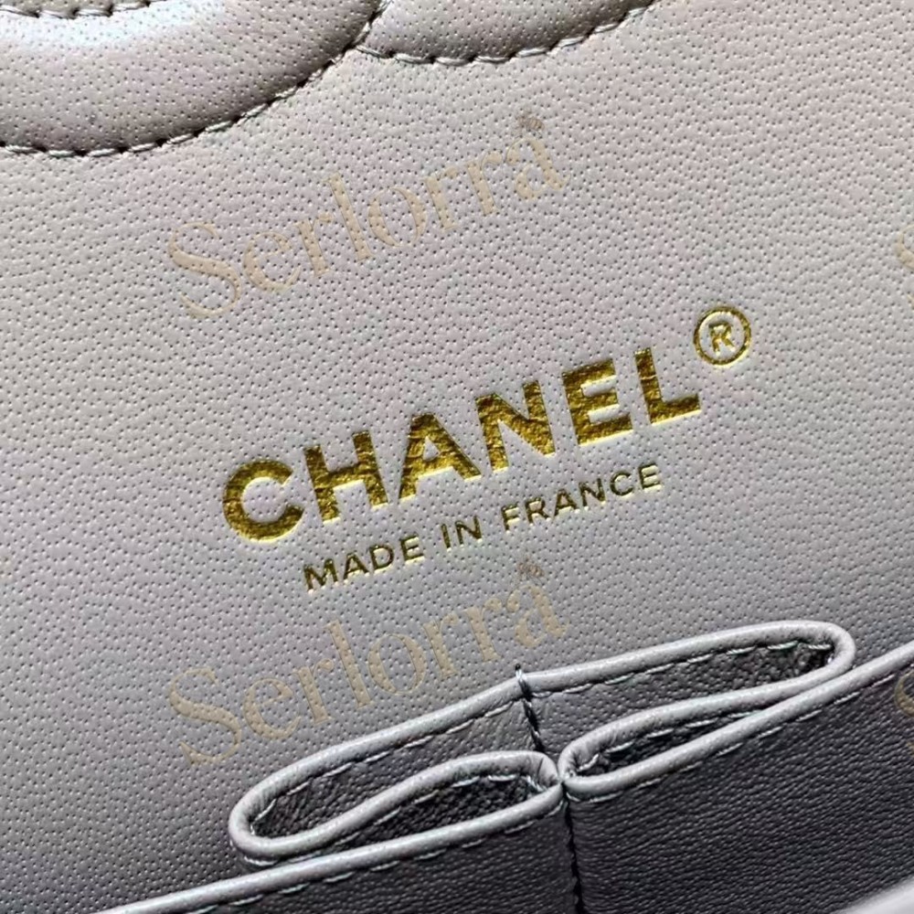 489CHANEL MASTER MEDIUM GR LAMBSKIN CLASSIC FLAP