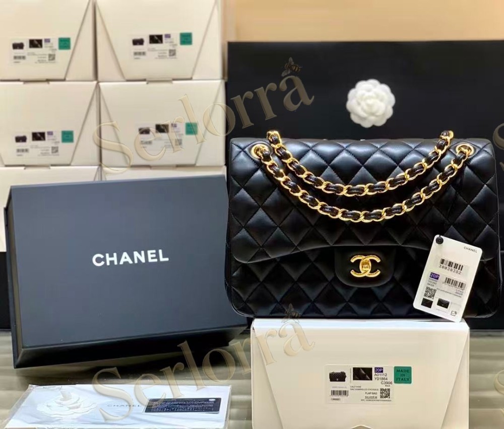 CHANEL MASTER LARGE GR LABMSKIN CLASSIC FLAP HANGBAG
