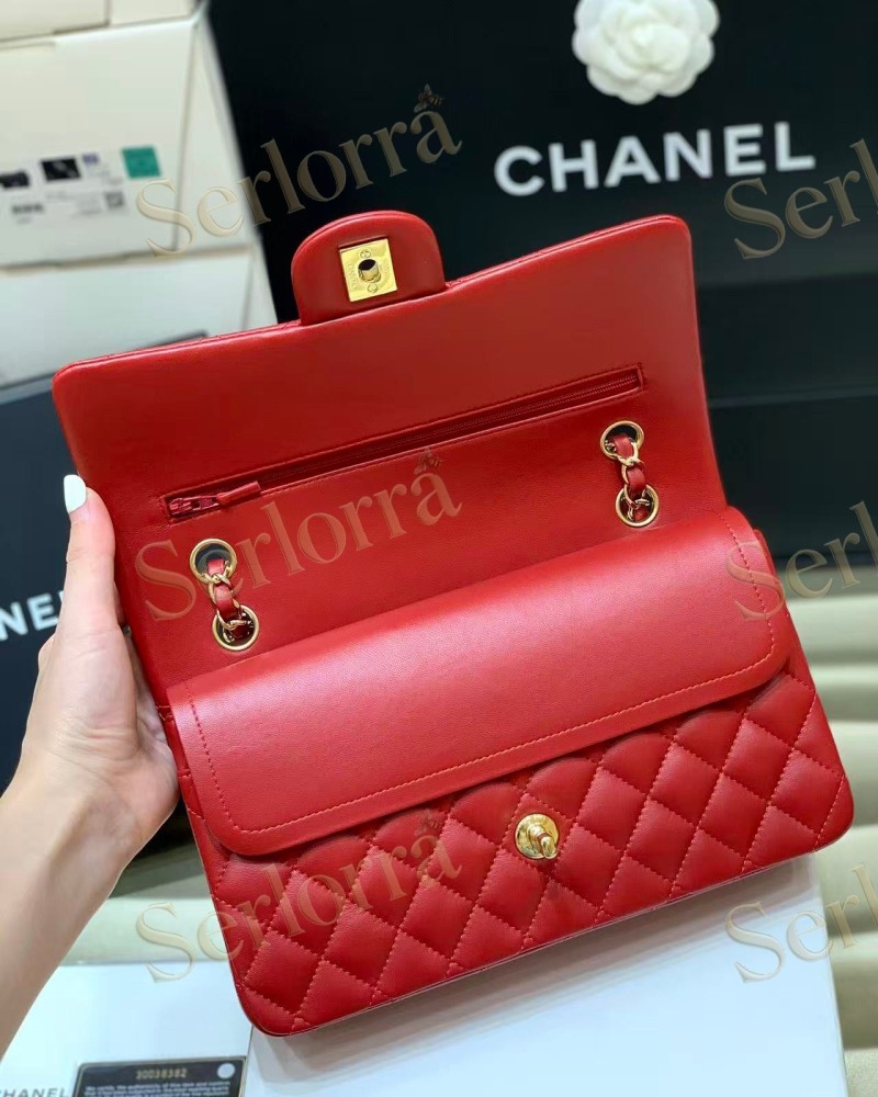 CHANEL MASTER MEDIUM GR LAMBSKIN CLASSIC FLAP