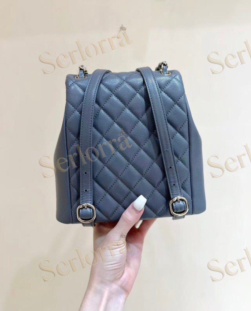 CHANEL MASTER LARGE HAAS GRAINED CALFSKIN DUMA BACKPACK