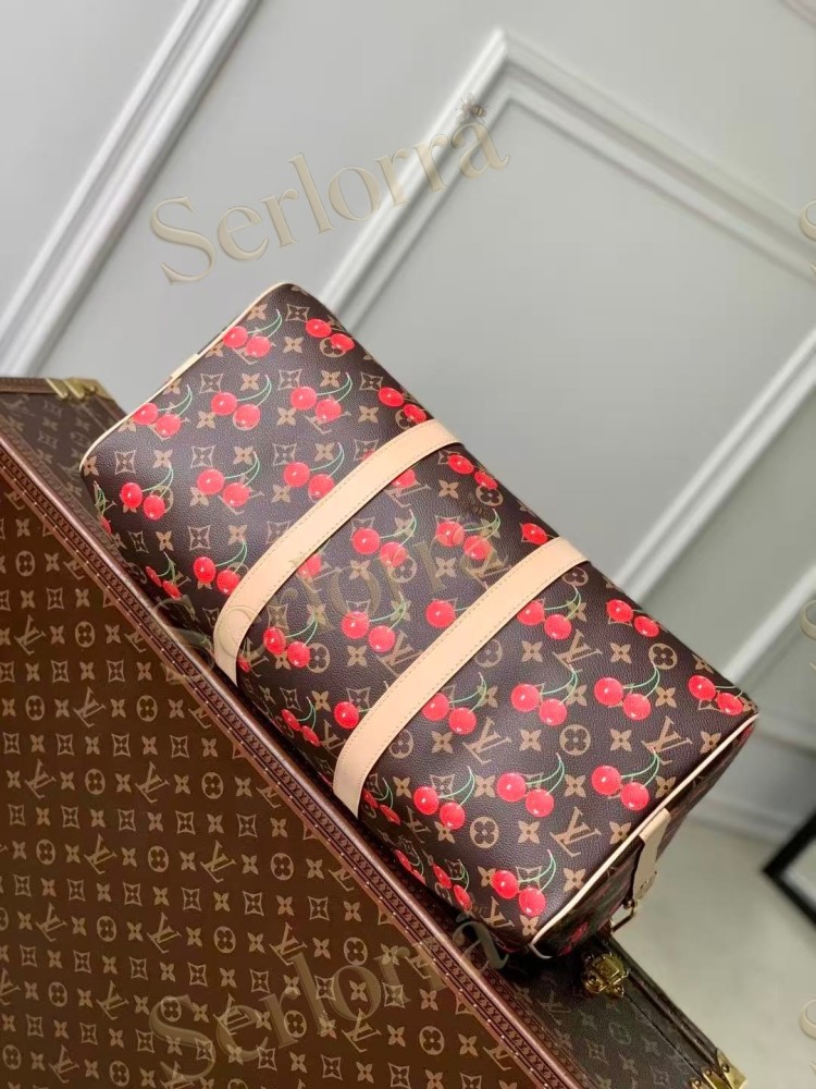 LOUIS VUITTON MURAKAMI LV X TM KEEPALL BANDOULIÈRE 45
