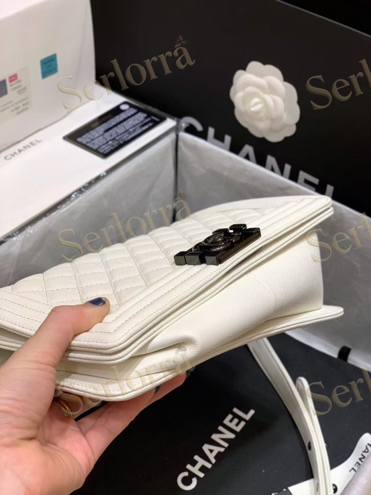 CHANEL MASTER SMALL BOY HAAS CALFSKIN