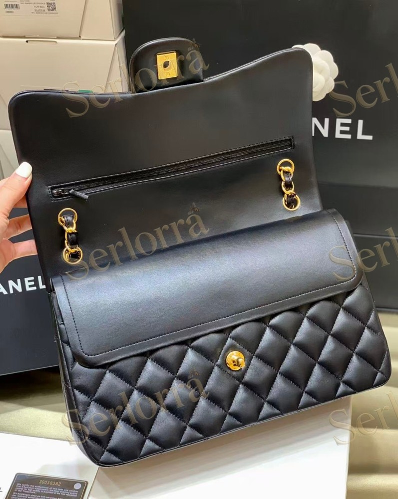 CHANEL MASTER LARGE GR LABMSKIN CLASSIC FLAP HANGBAG
