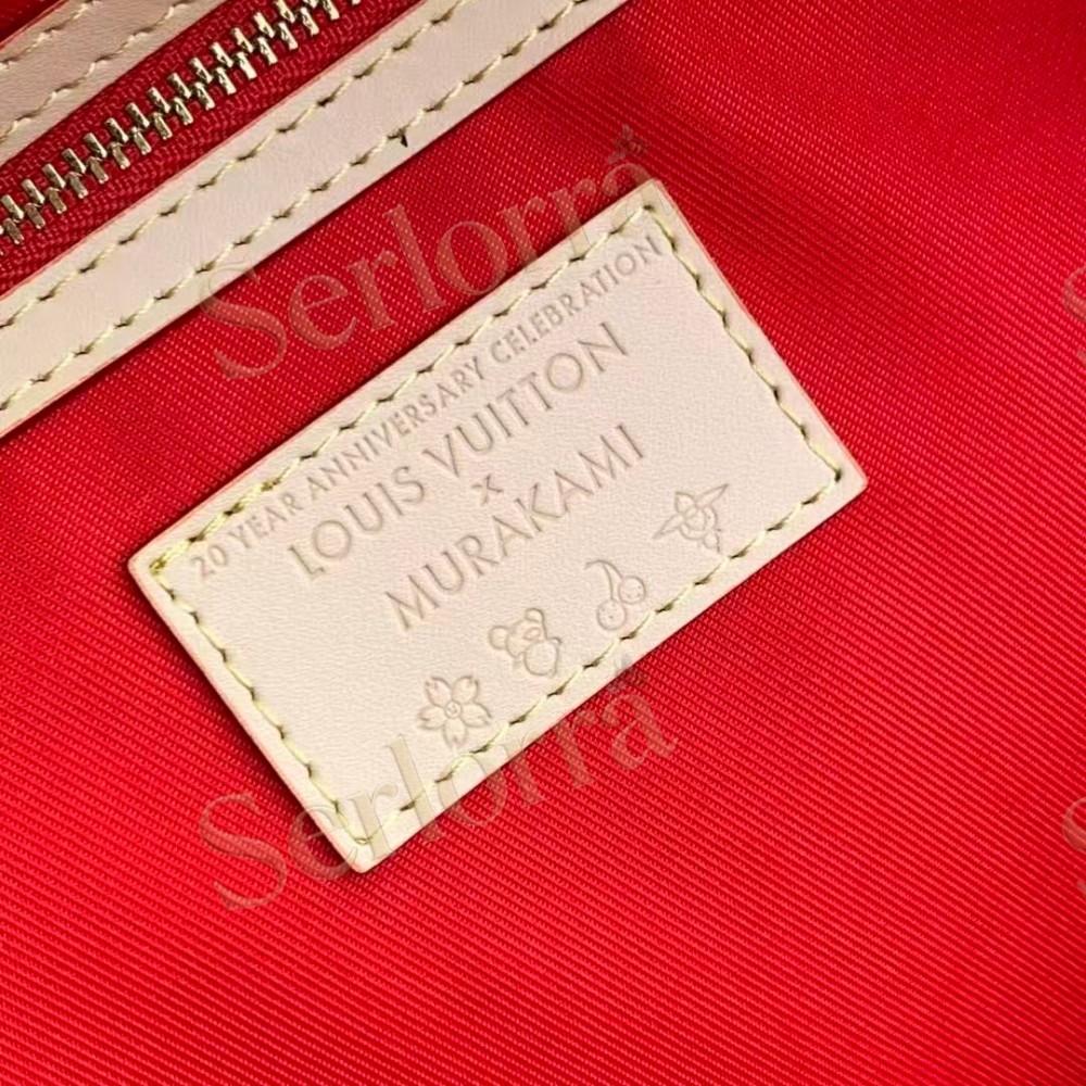 LOUIS VUITTON MURAKAMI LV X TM KEEPALL BANDOULIÈRE 45