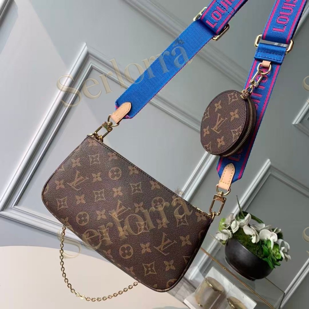 LOUIS VUITTON MULTI POCHETTE ACCESSOIRES-BLUE