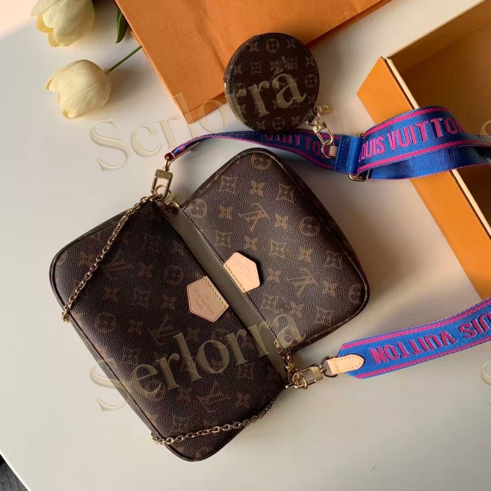 LOUIS VUITTON MULTI POCHETTE ACCESSOIRES-BLUE