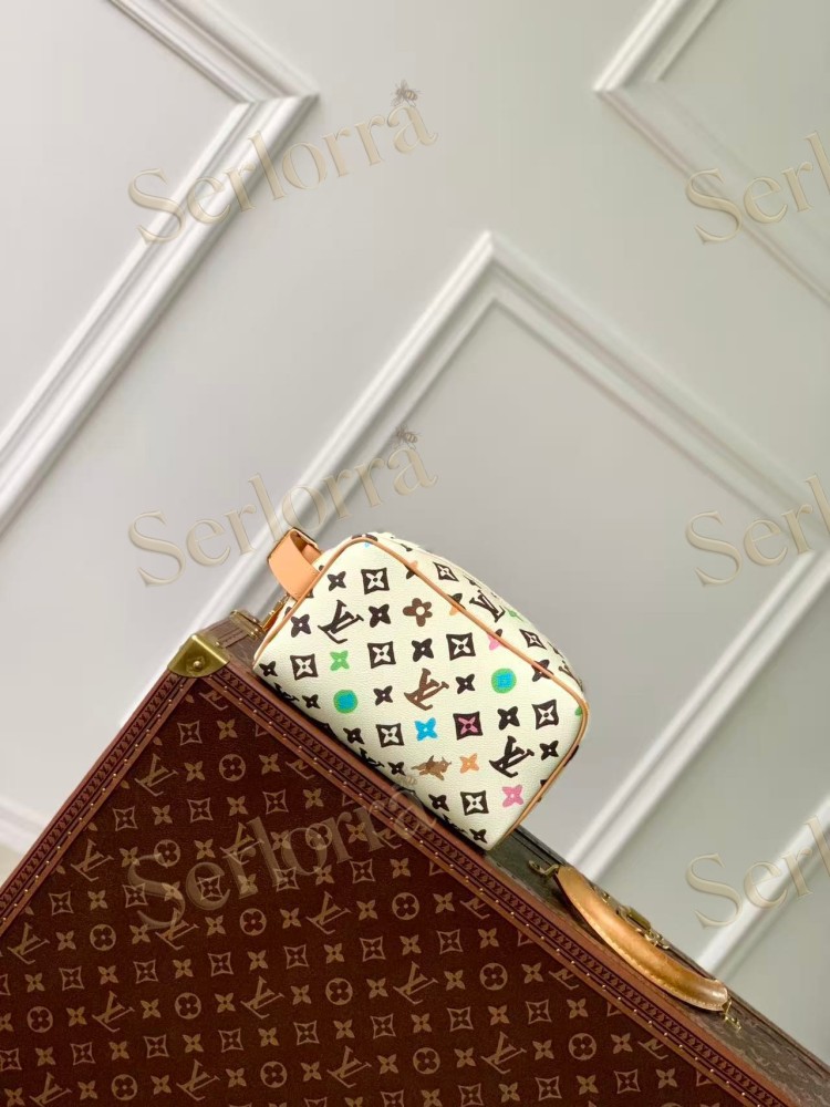 LOUIS VUITTON TROUSSE TOILETTE LOCKER DOPP KIT