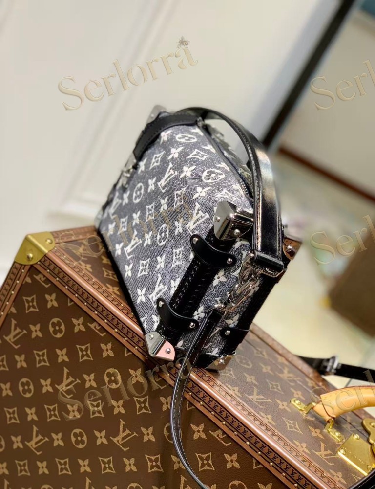 LOUIS VUITTON DENIM SIDE TRUNK