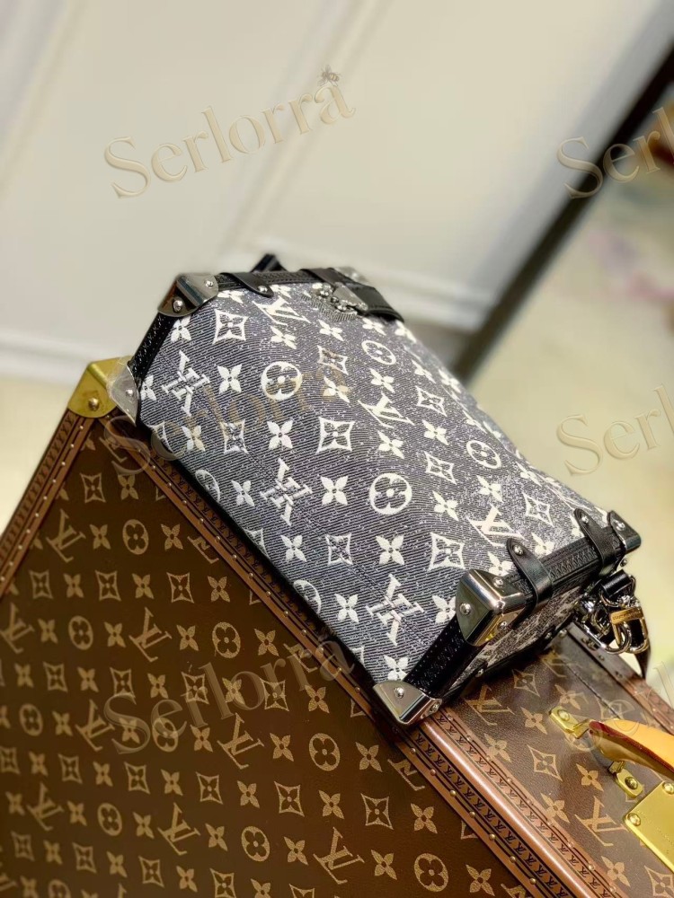 LOUIS VUITTON DENIM SIDE TRUNK