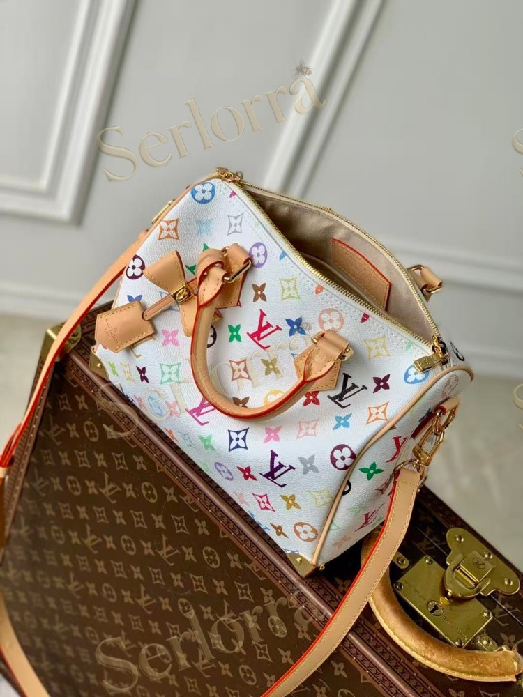 LOUIS VUITTON MURAKAMI LV X TM SPEEDY BANDOULIÈRE 25