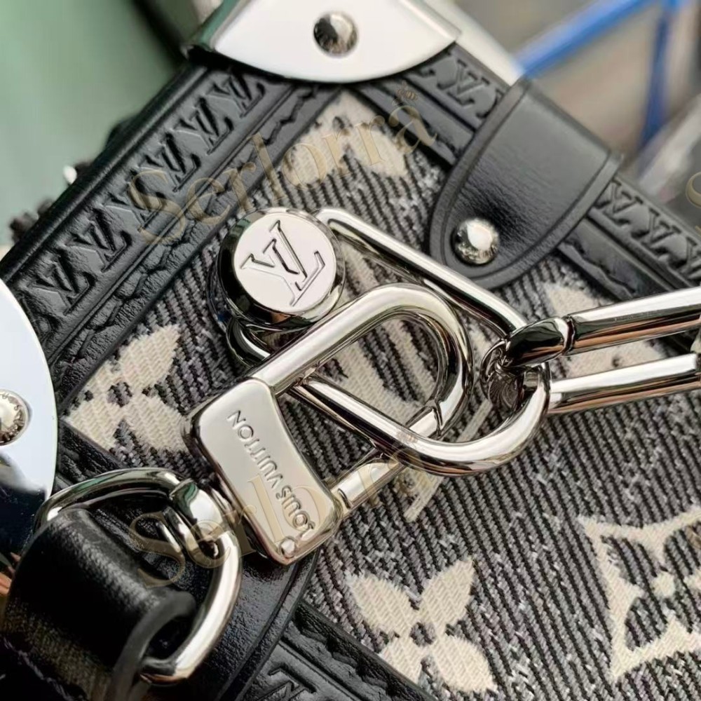 LOUIS VUITTON DENIM SIDE TRUNK