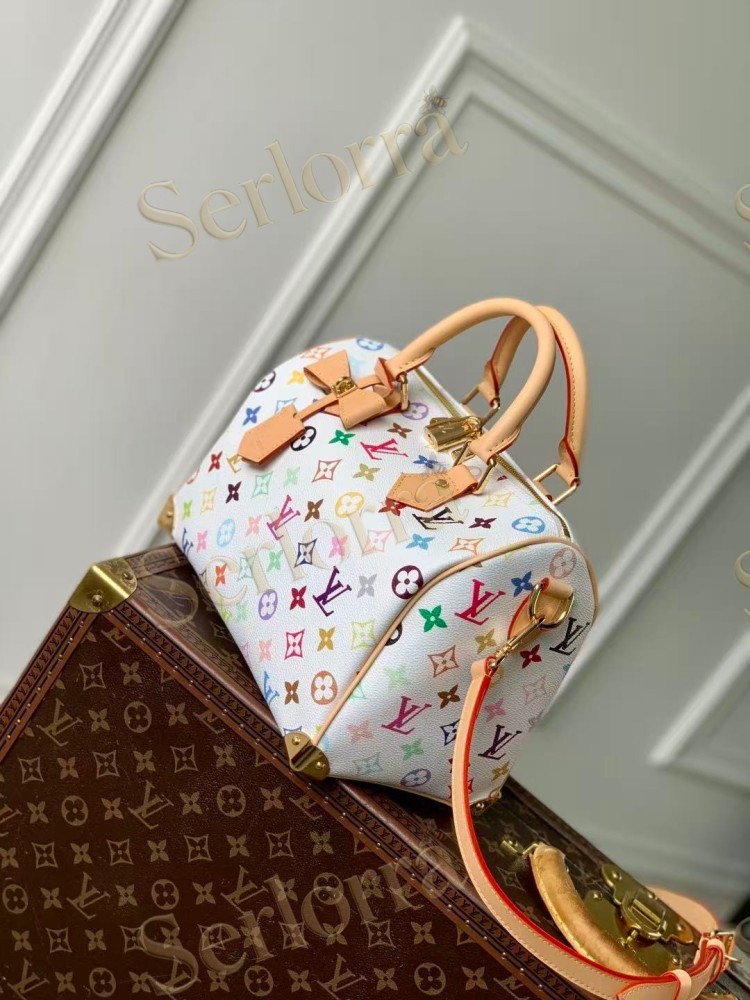 LOUIS VUITTON MURAKAMI LV X TM SPEEDY BANDOULIÈRE 25