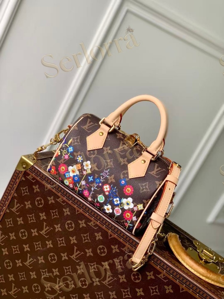 LOUIS VUITTON MURAKAMI LV X TM SPEEDY BANDOULIÈRE 20