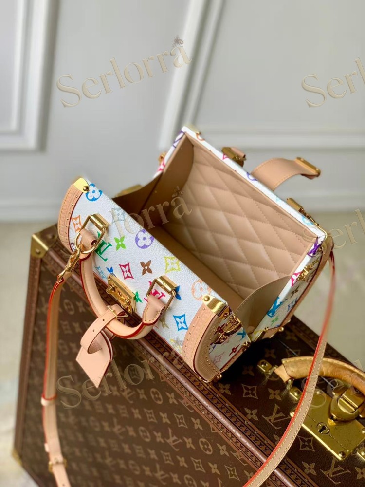 LOUIS VUITTON MURAKAMI LV X TM SPEEDY TRUNK 20