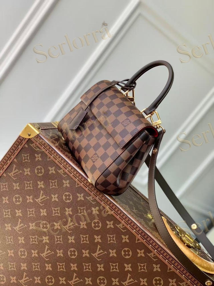 LOUIS VUITTON CLUNY MINI BROWN HANDBAG