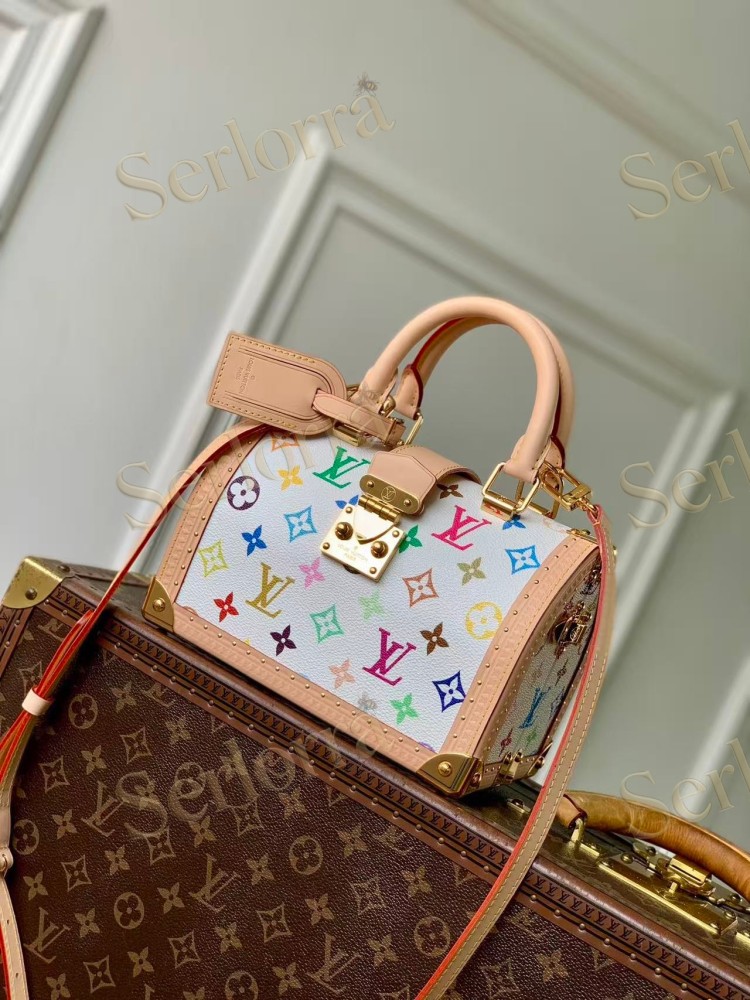 LOUIS VUITTON MURAKAMI LV X TM SPEEDY TRUNK 20