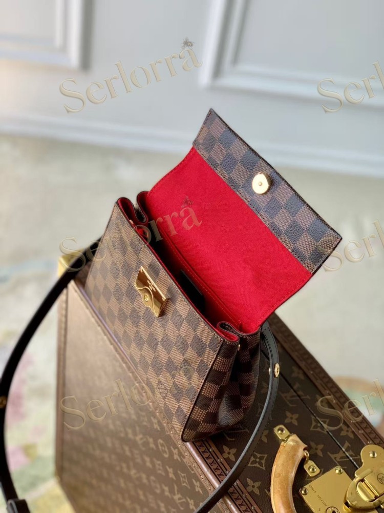 LOUIS VUITTON CLUNY MINI BROWN HANDBAG