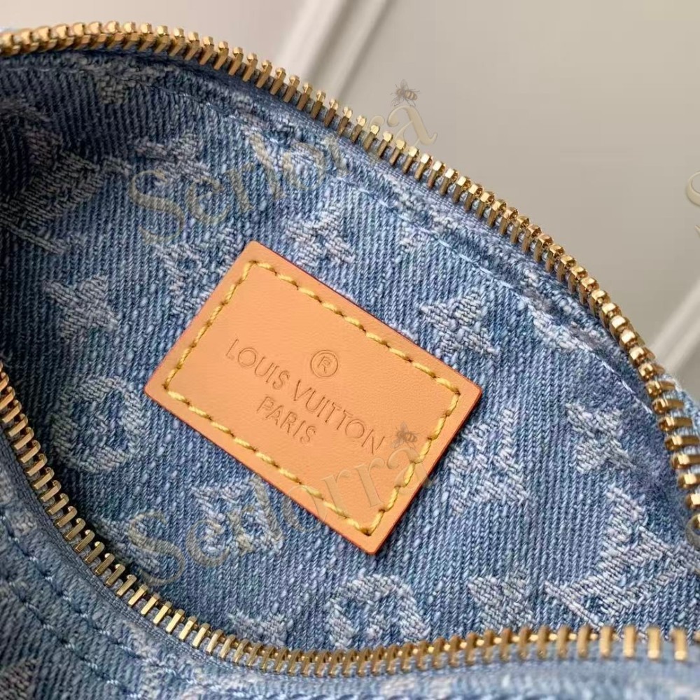 LOUIS VUITTON DENIM NANO SPEEDY
