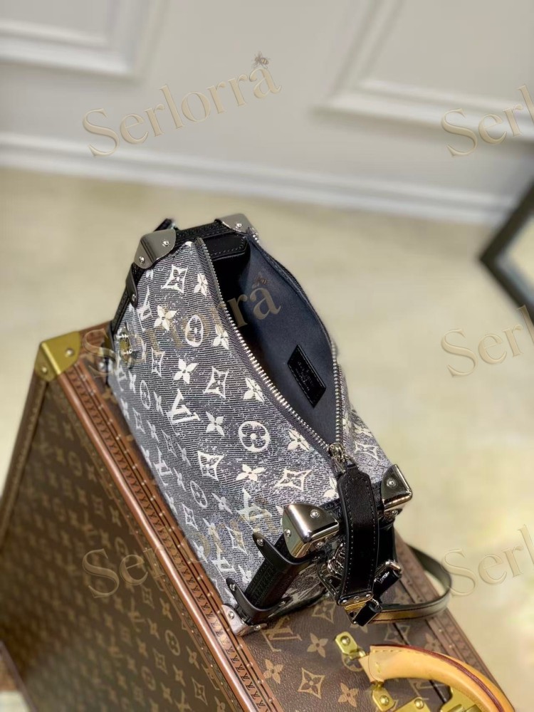 LOUIS VUITTON DENIM SIDE TRUNK