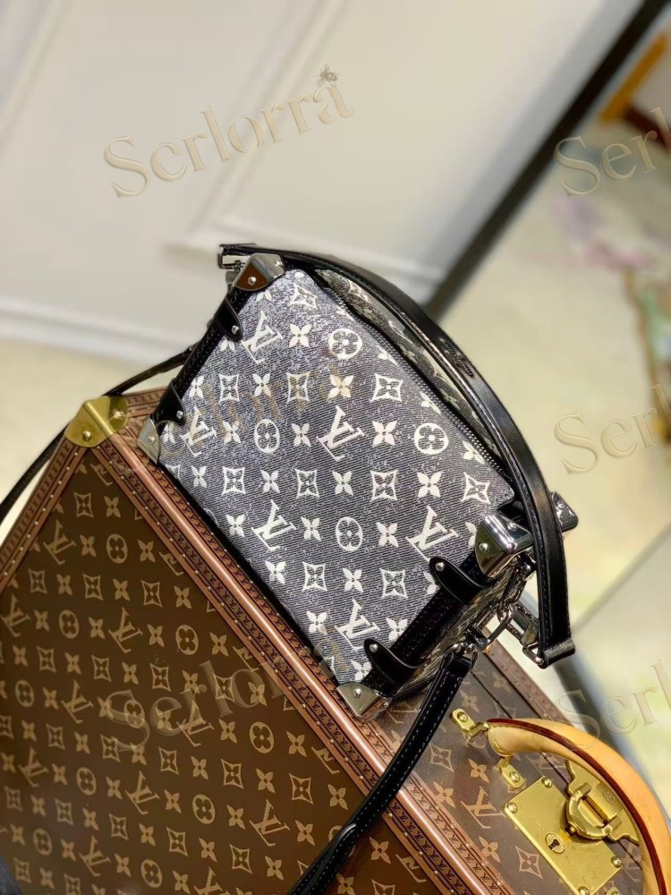 LOUIS VUITTON DENIM SIDE TRUNK