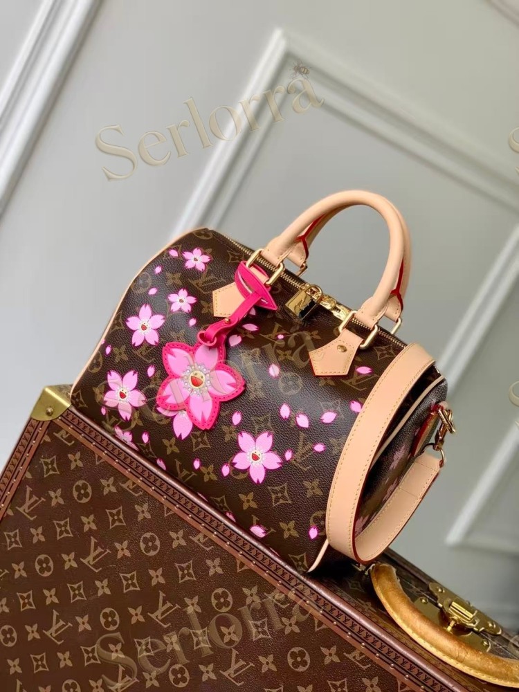 LOUIS VUITTON MURAKAMI LV X TM SPEEDY BANDOULIÈRE 25
