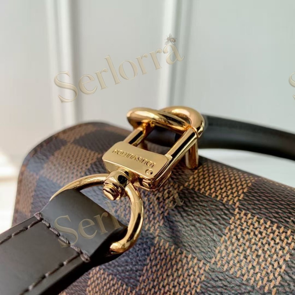 LOUIS VUITTON CLUNY MINI BROWN HANDBAG