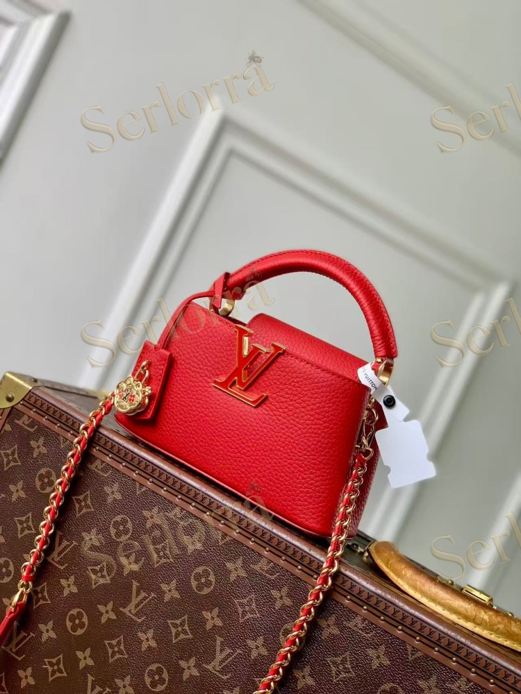 LOUIS VUITTON CAPUCINES EAST-WEST MINI