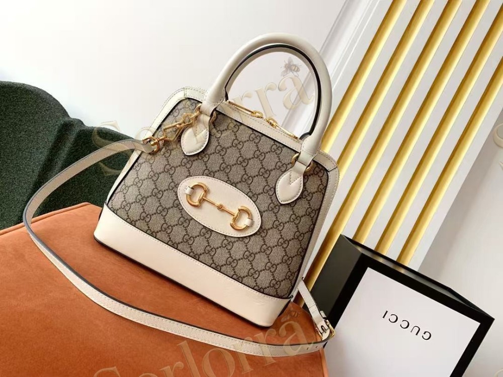 GUCCI HORSEBIT 1955 SMALL TOP HANDLE BAG
