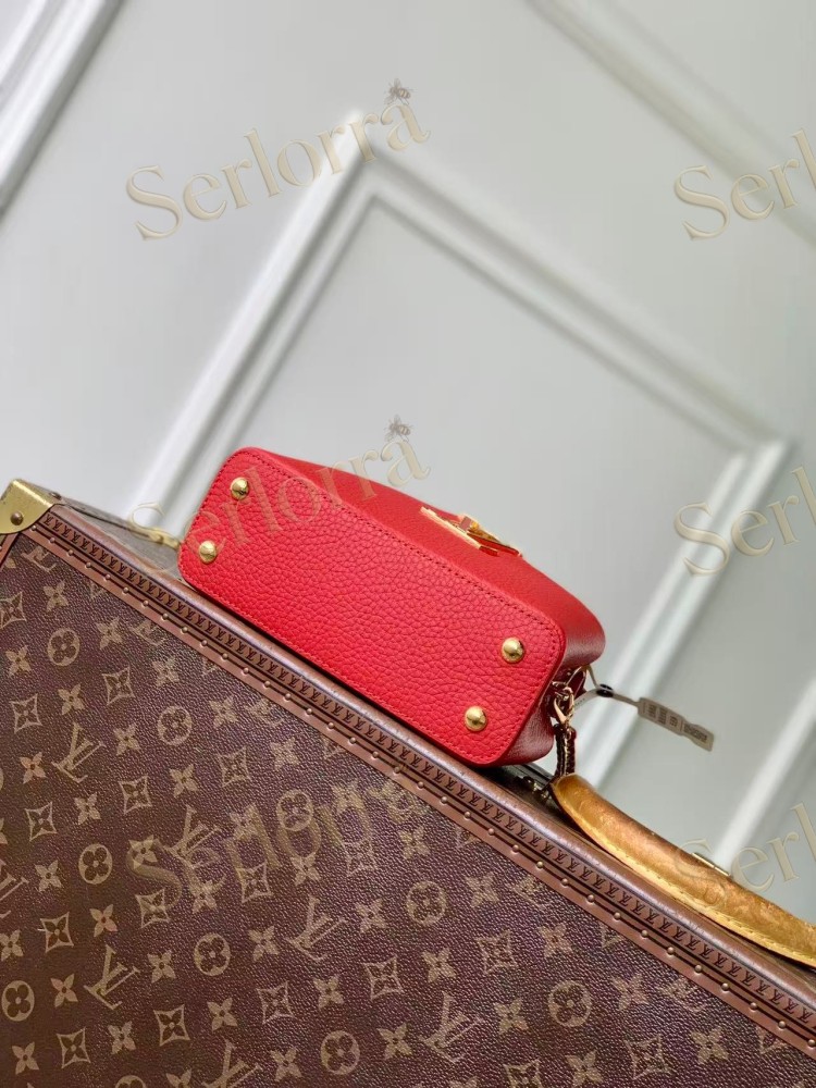 LOUIS VUITTON CAPUCINES EAST-WEST MINI