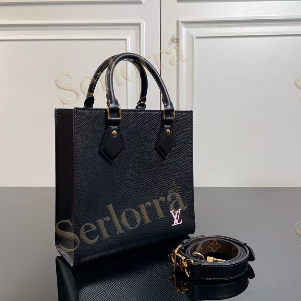 LOUIS VUITTON SAC PLAT BB BLACK