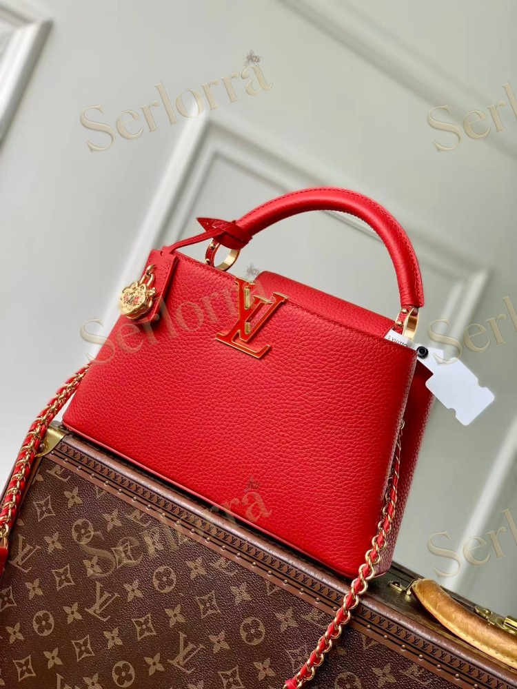 LOUIS VUITTON CAPUCINES EAST-WEST
