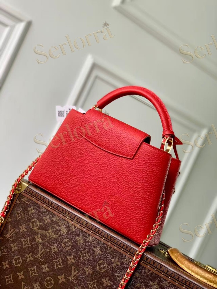 LOUIS VUITTON CAPUCINES EAST-WEST
