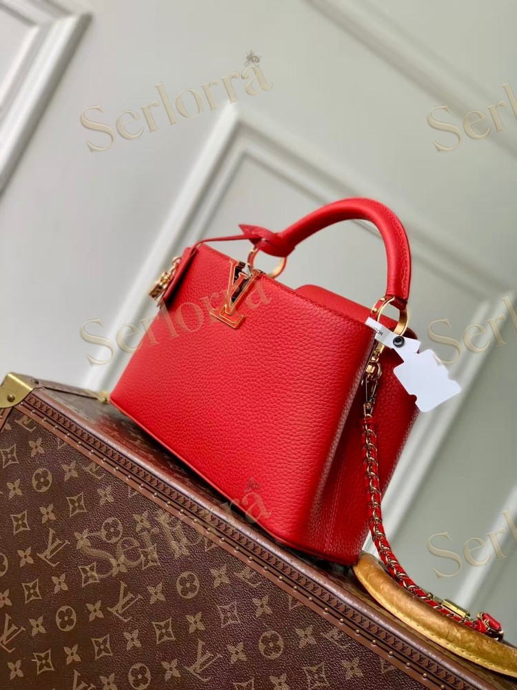 LOUIS VUITTON CAPUCINES EAST-WEST