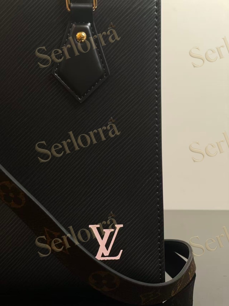 LOUIS VUITTON SAC PLAT BB BLACK