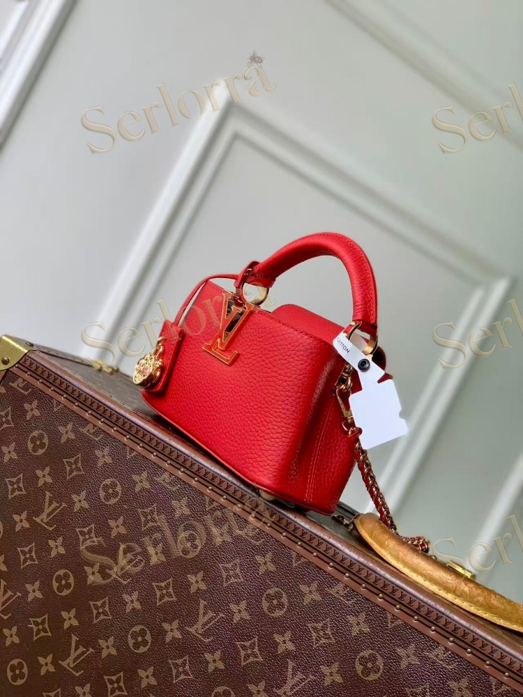LOUIS VUITTON CAPUCINES EAST-WEST MINI