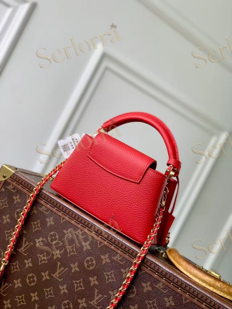 LOUIS VUITTON CAPUCINES EAST-WEST MINI