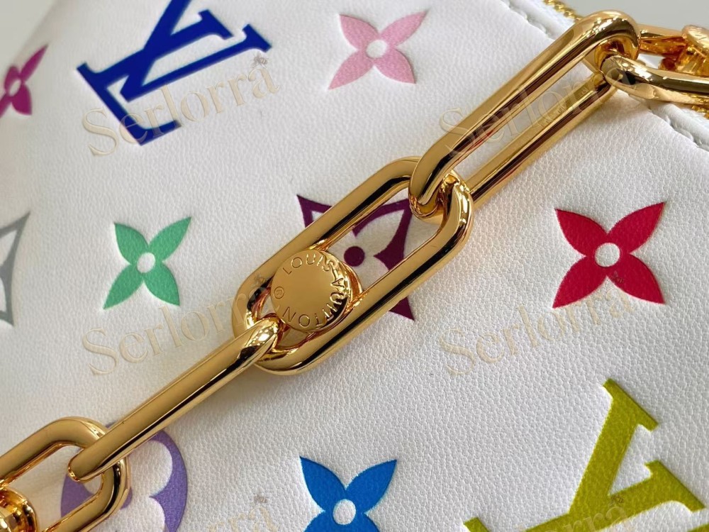 LOUIS VUITTON MURAKAMI LV X TM COUSSIN PM