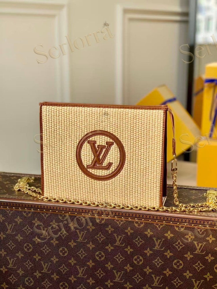 LOUIS VUITTON TOILETRY POUCH ON CHAIN