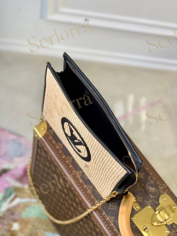 LOUIS VUITTON TOILETRY POUCH ON CHAIN