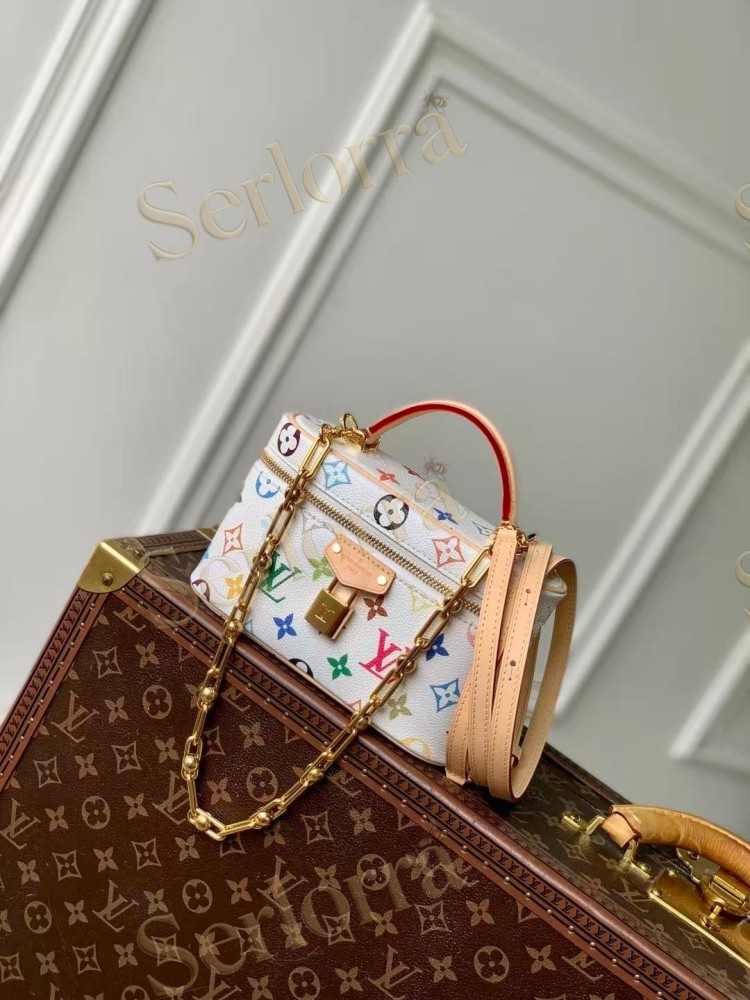 LOUIS VUITTON MURAKAMI LV X TM VANITY CHAIN POUCH