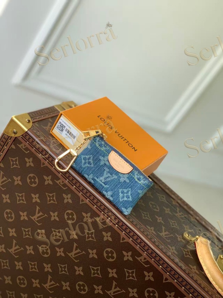 LOUIS VUITTON DENIM KEY POUCH