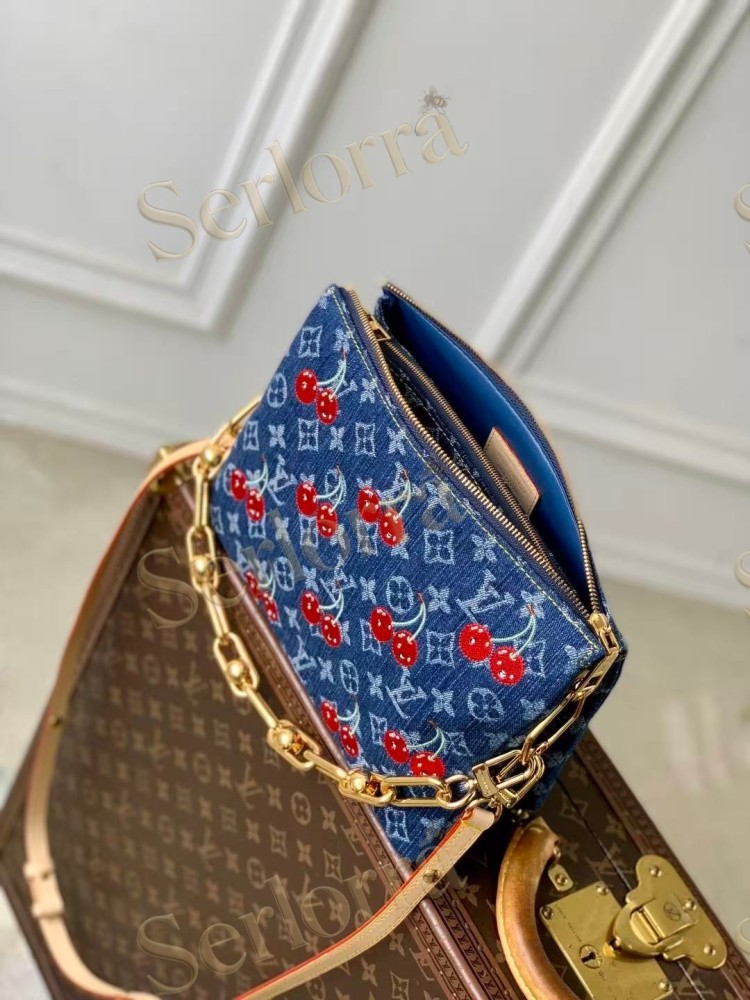 LOUIS VUITTON MURAKAMI LV X TM COUSSIN PM