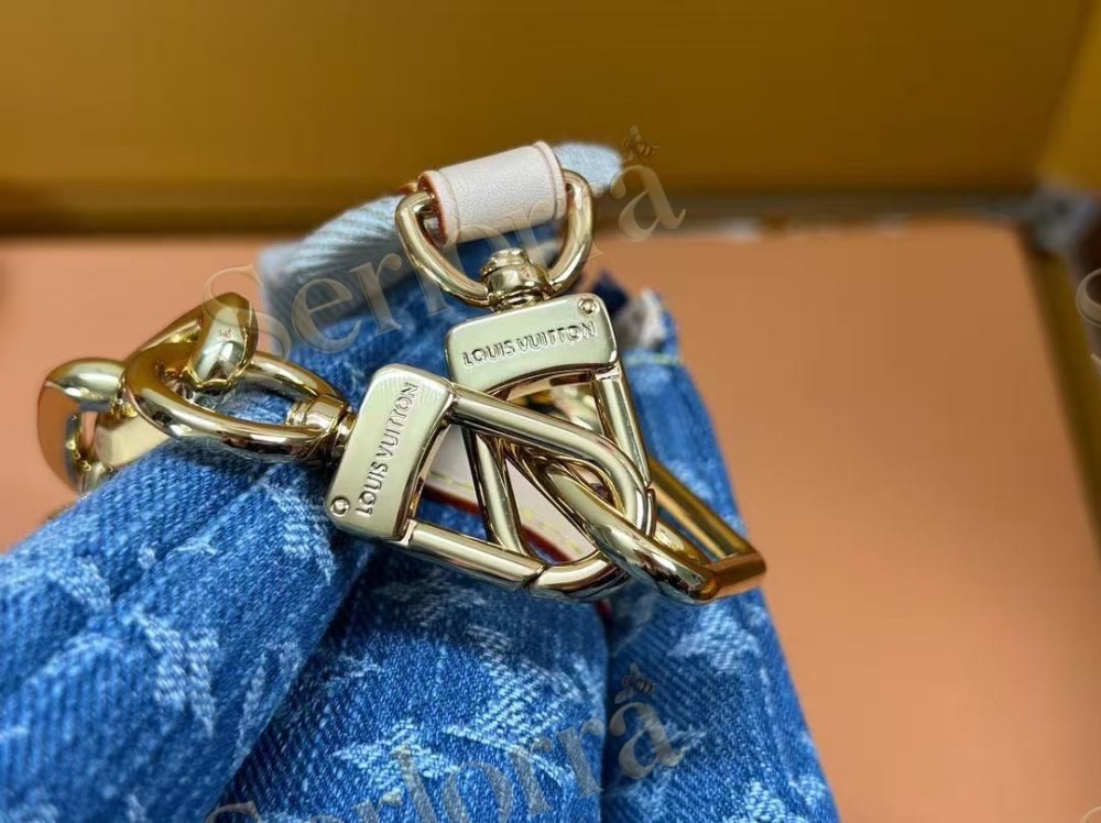 LOUIS VUITTON DENIM COUSSIN PM