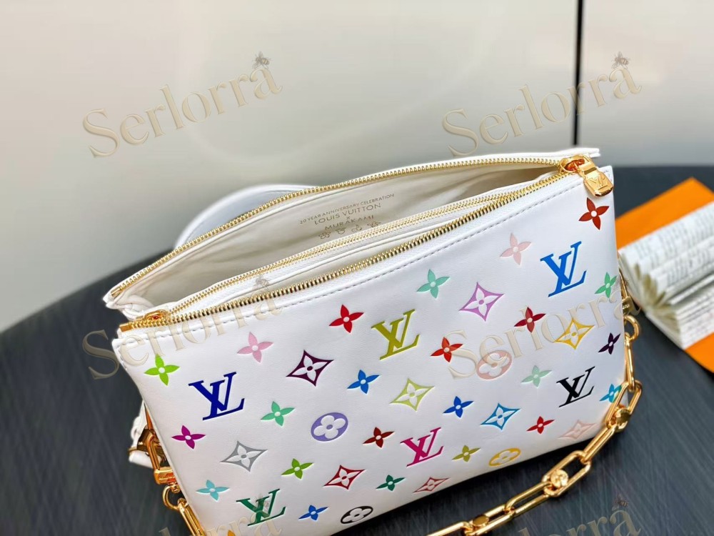 LOUIS VUITTON MURAKAMI LV X TM COUSSIN PM