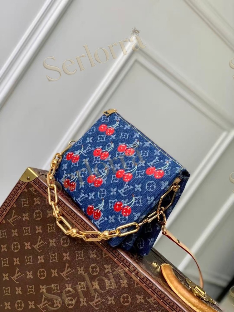 LOUIS VUITTON MURAKAMI LV X TM COUSSIN PM
