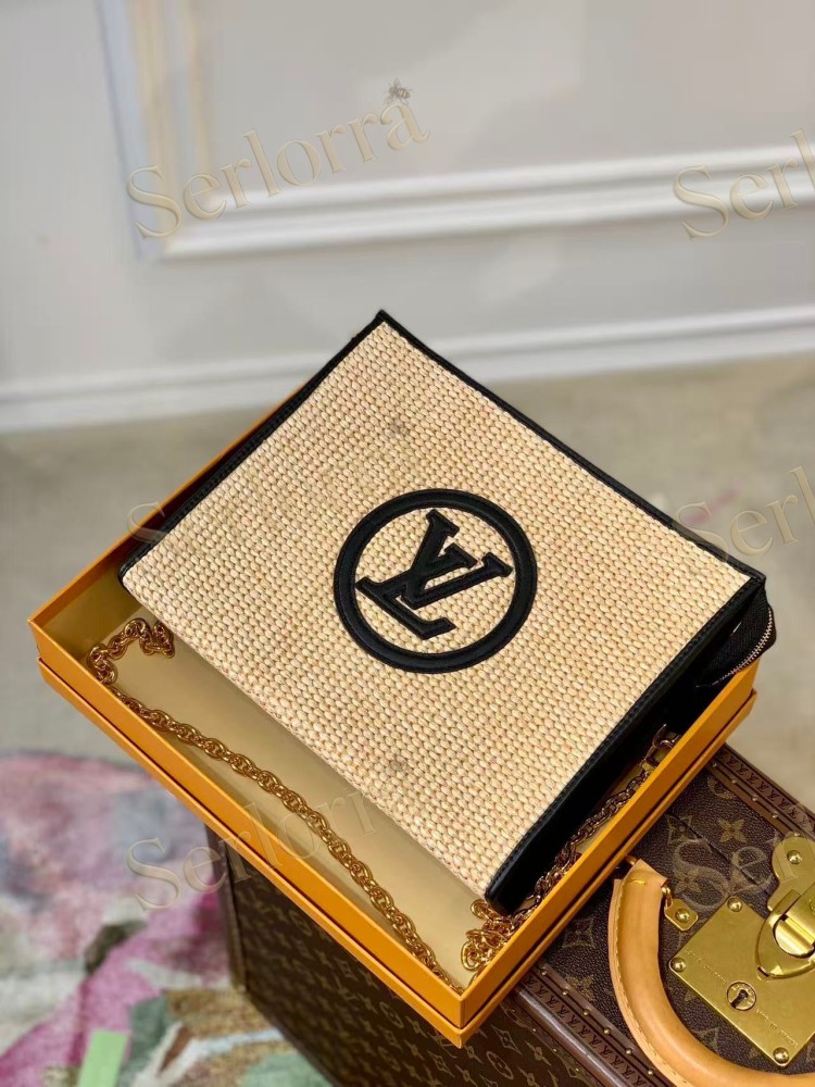 LOUIS VUITTON TOILETRY POUCH ON CHAIN