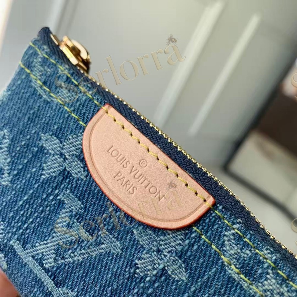 LOUIS VUITTON DENIM KEY POUCH